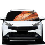 Corn Snake Print Car Windshield Snow Cover