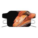 Corn Snake Print Car Windshield Snow Cover