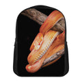 Corn Snake Print Casual Backpack