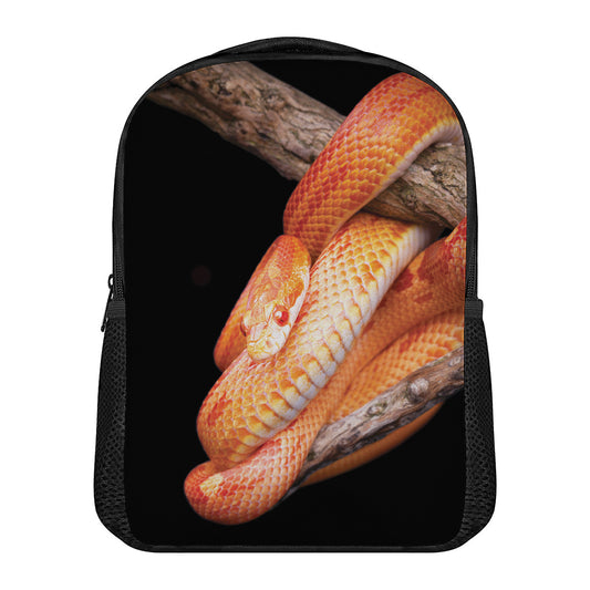 Corn Snake Print Casual Backpack