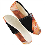 Corn Snake Print Casual Shoes