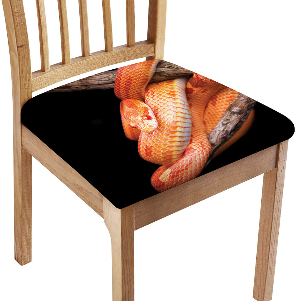 Corn Snake Print Chair Cushion Cover