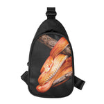 Corn Snake Print Chest Bag