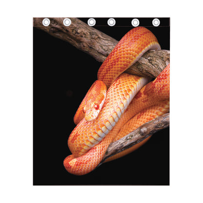 Corn Snake Print Curtain