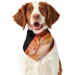 Corn Snake Print Dog Bandana
