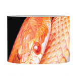 Corn Snake Print Drum Lamp Shade