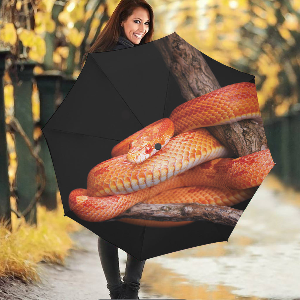 Corn Snake Print Foldable Umbrella