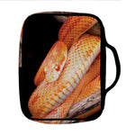 Corn Snake Print Front Pocket Bible Bag