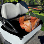 Corn Snake Print Golf Cart Seat Cover