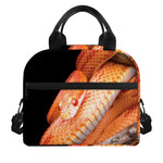 Corn Snake Print Insulated Lunch Bag