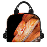 Corn Snake Print Insulated Lunch Bag