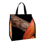 Corn Snake Print Insulated Lunch Tote