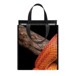 Corn Snake Print Insulated Lunch Tote