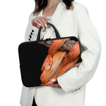 Corn Snake Print Laptop Sleeve With Handle