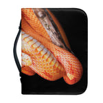 Corn Snake Print Leather Bible Cover