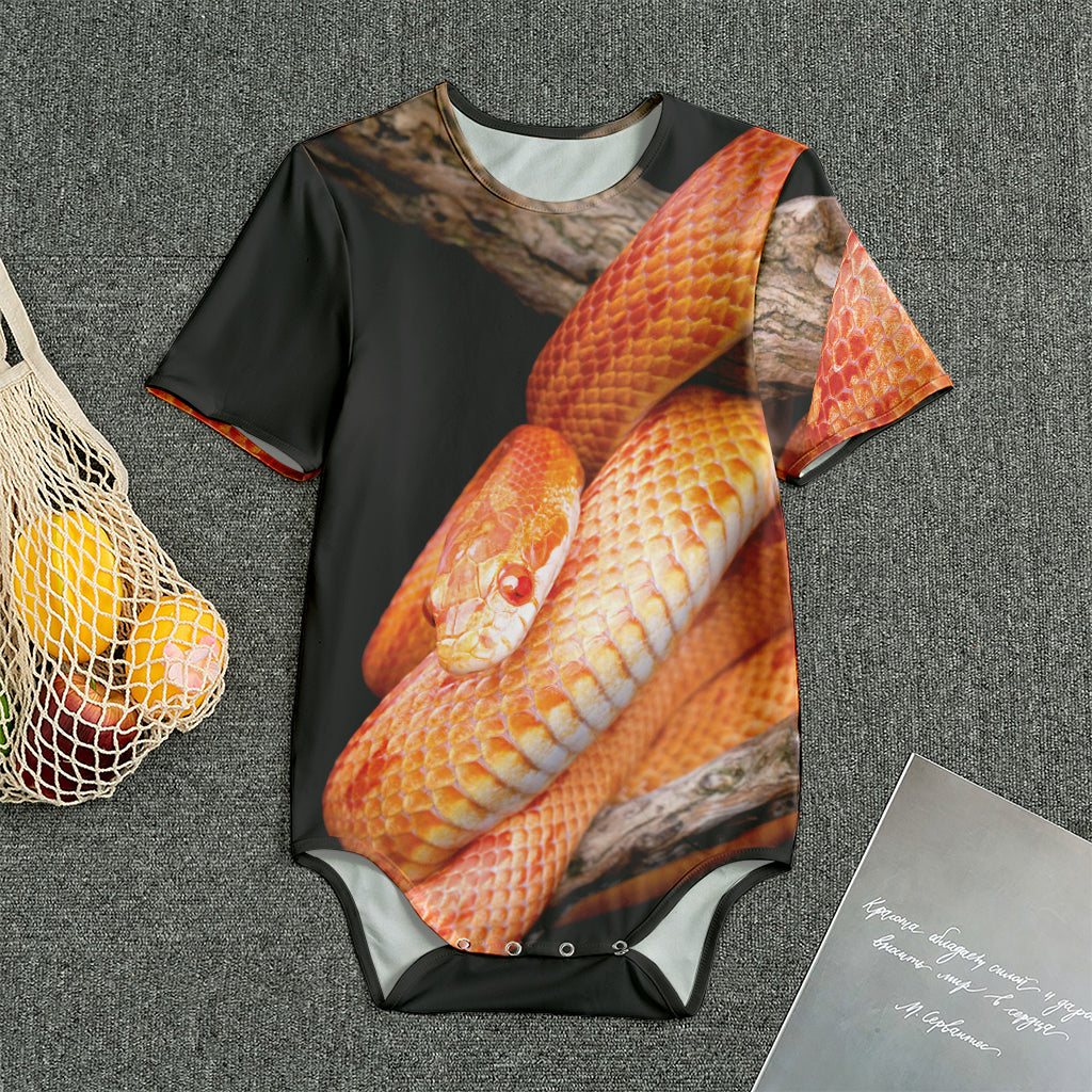 Corn Snake Print Men's Bodysuit