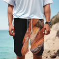 Corn Snake Print Men's Cargo Shorts
