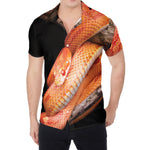 Corn Snake Print Men's Shirt