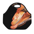 Corn Snake Print Neoprene Lunch Bag