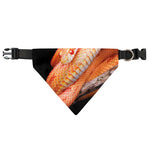 Corn Snake Print Over The Collar Dog Bandana