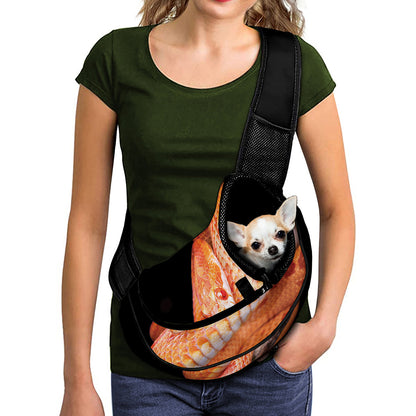 Corn Snake Print Pet Sling Carrier