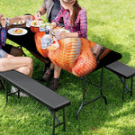 Corn Snake Print Picnic Table Cover