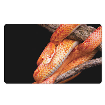 Corn Snake Print Polyester Doormat