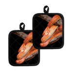 Corn Snake Print Pot Holders