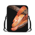 Corn Snake Print Rectangular Crossbody Bag