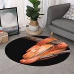 Corn Snake Print Round Rug