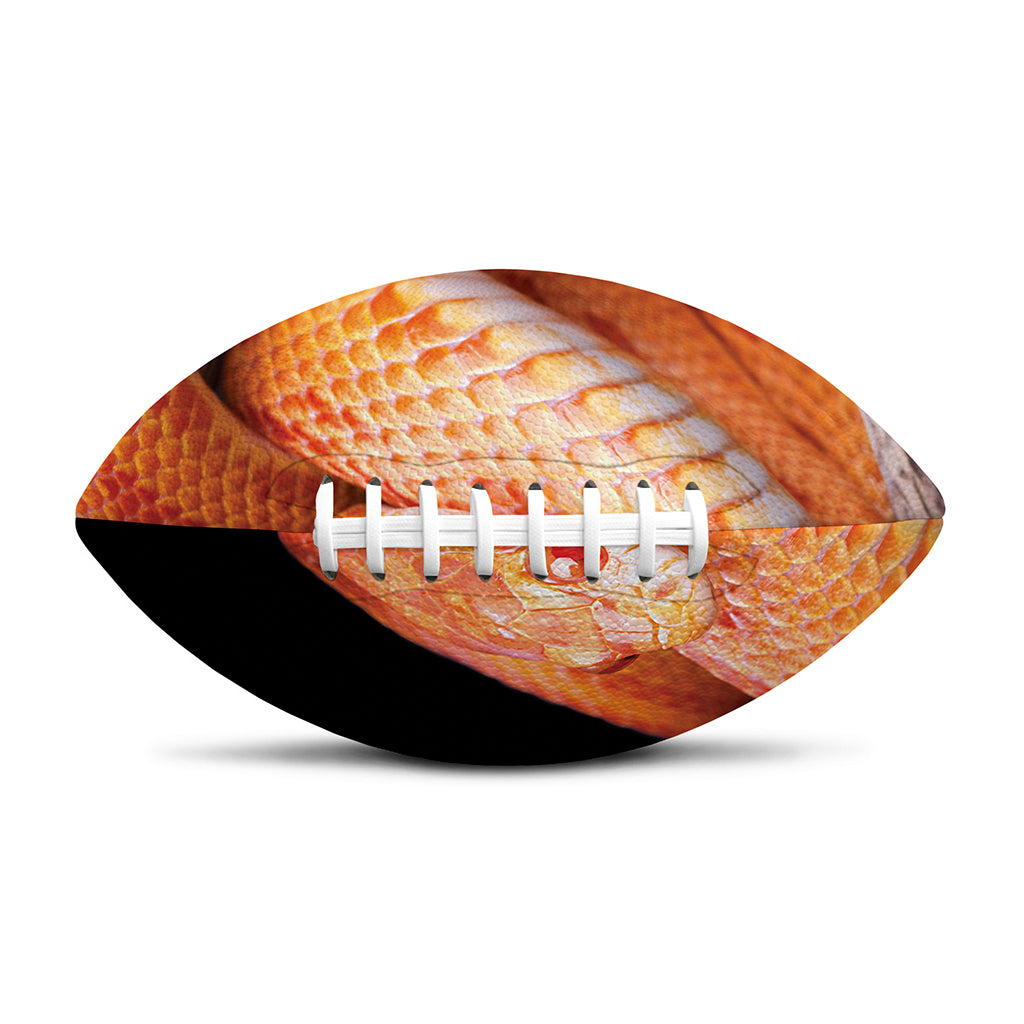 Corn Snake Print Rugby Ball