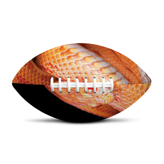 Corn Snake Print Rugby Ball