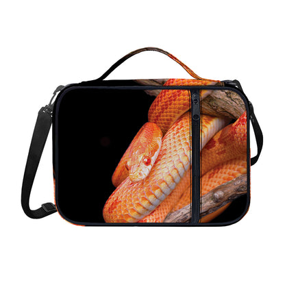 Corn Snake Print Shoulder Strap Bible Bag
