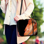 Corn Snake Print Shoulder Strap Bible Bag