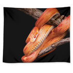 Corn Snake Print Tapestry