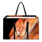Corn Snake Print Utility Tote Bag