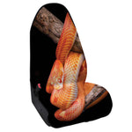 Corn Snake Print Waterproof Car Seat Cover