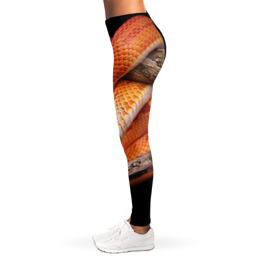 Corn Snake Print Women's Leggings