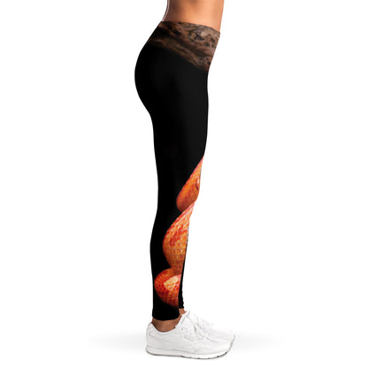 Corn Snake Print Women's Leggings