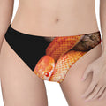 Corn Snake Print Women's Thong