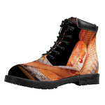 Corn Snake Print Work Boots