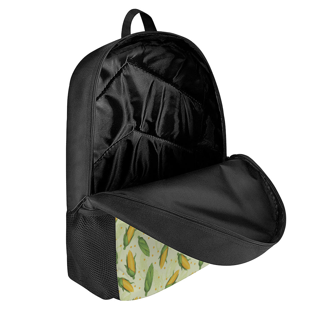 Corncob Pattern Print 17 Inch Backpack