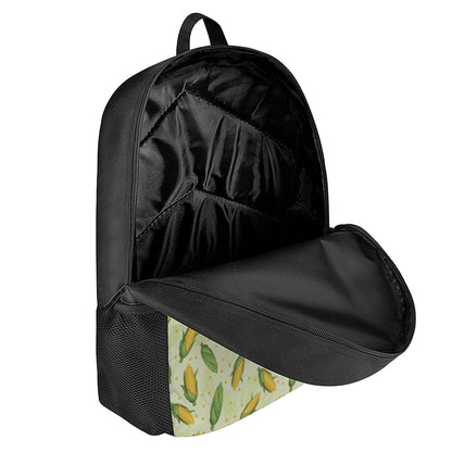 Corncob Pattern Print 17 Inch Backpack