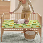 Corncob Pattern Print Baby Crib Sheet