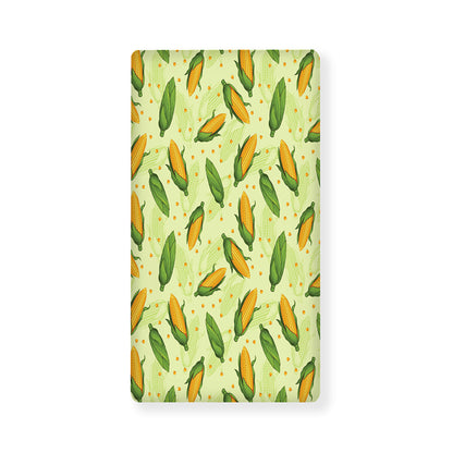 Corncob Pattern Print Baby Crib Sheet