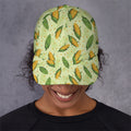 Corncob Pattern Print Baseball Cap