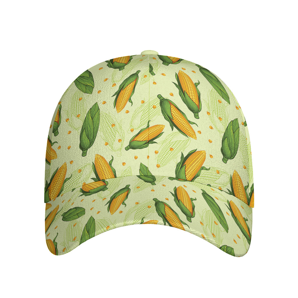 Corncob Pattern Print Baseball Cap