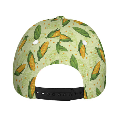 Corncob Pattern Print Baseball Cap