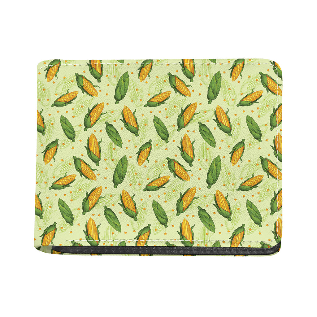 Corncob Pattern Print Bifold Wallet