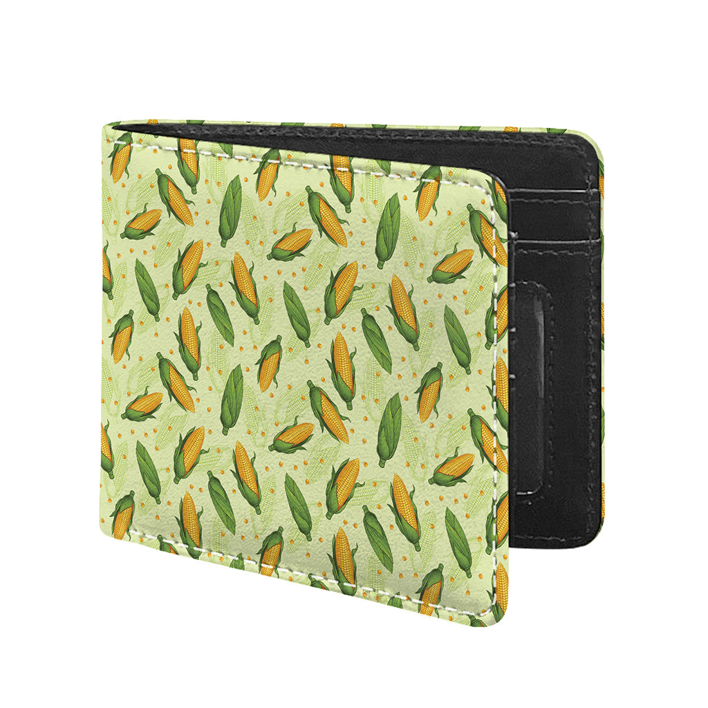 Corncob Pattern Print Bifold Wallet